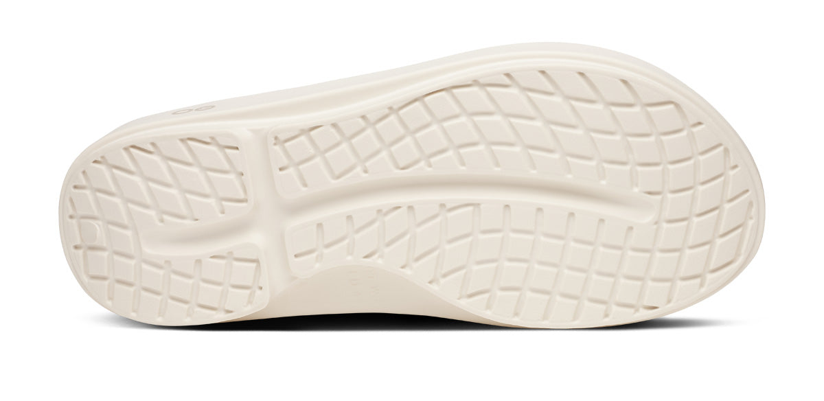 BAUER/OOFOS Men's OOriginal Sport Sandal â€?Chalk