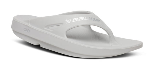 BAUER/OOFOS Men's OOriginal Sport Sandal â€?Moonstone