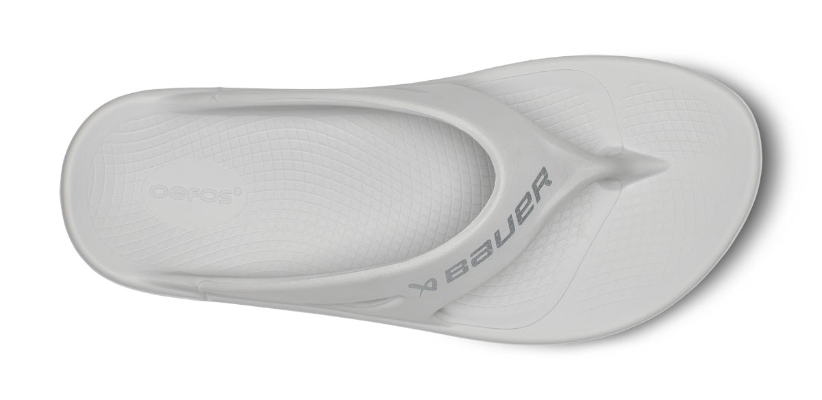 BAUER/OOFOS Men's OOriginal Sport Sandal â€?Moonstone
