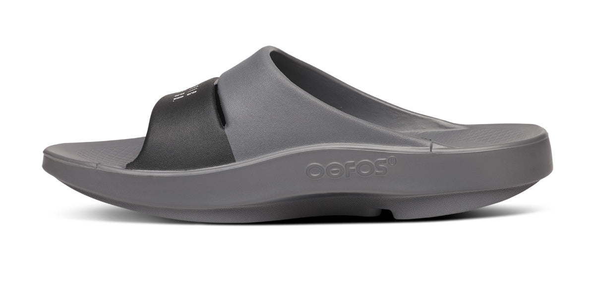 BAUER/OOFOS Women's OOahh Sport Slide Sandal â€?Slate