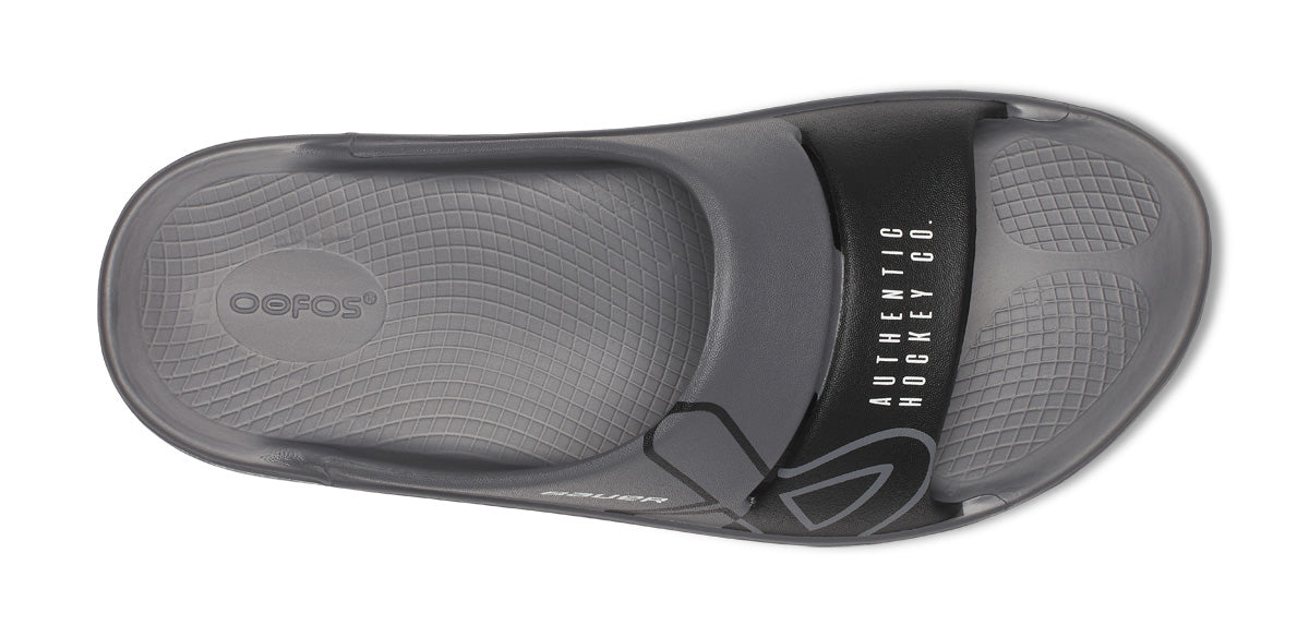 BAUER/OOFOS Women's OOahh Sport Slide Sandal â€?Slate