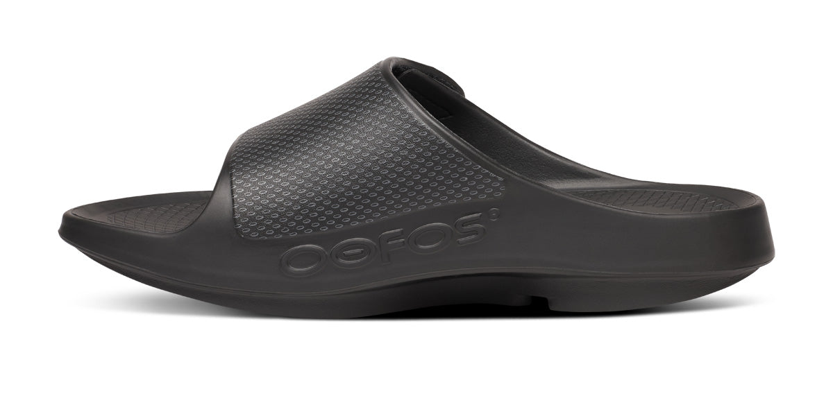 BAUER/OOFOS Women's OOahh Sport Flex Sandal â€?Black