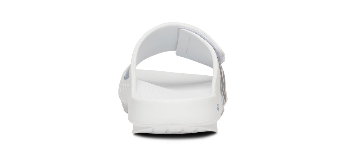 BAUER/OOFOS Women's OOahh Sport Flex Sandal â€?White