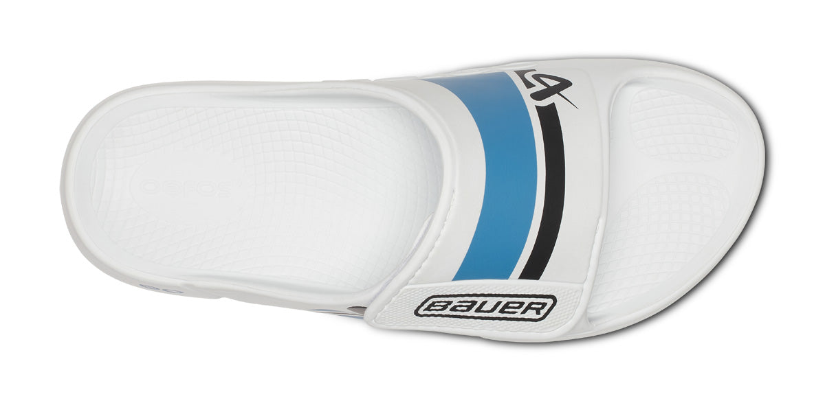 BAUER/OOFOS Women's OOahh Sport Flex Sandal â€?White